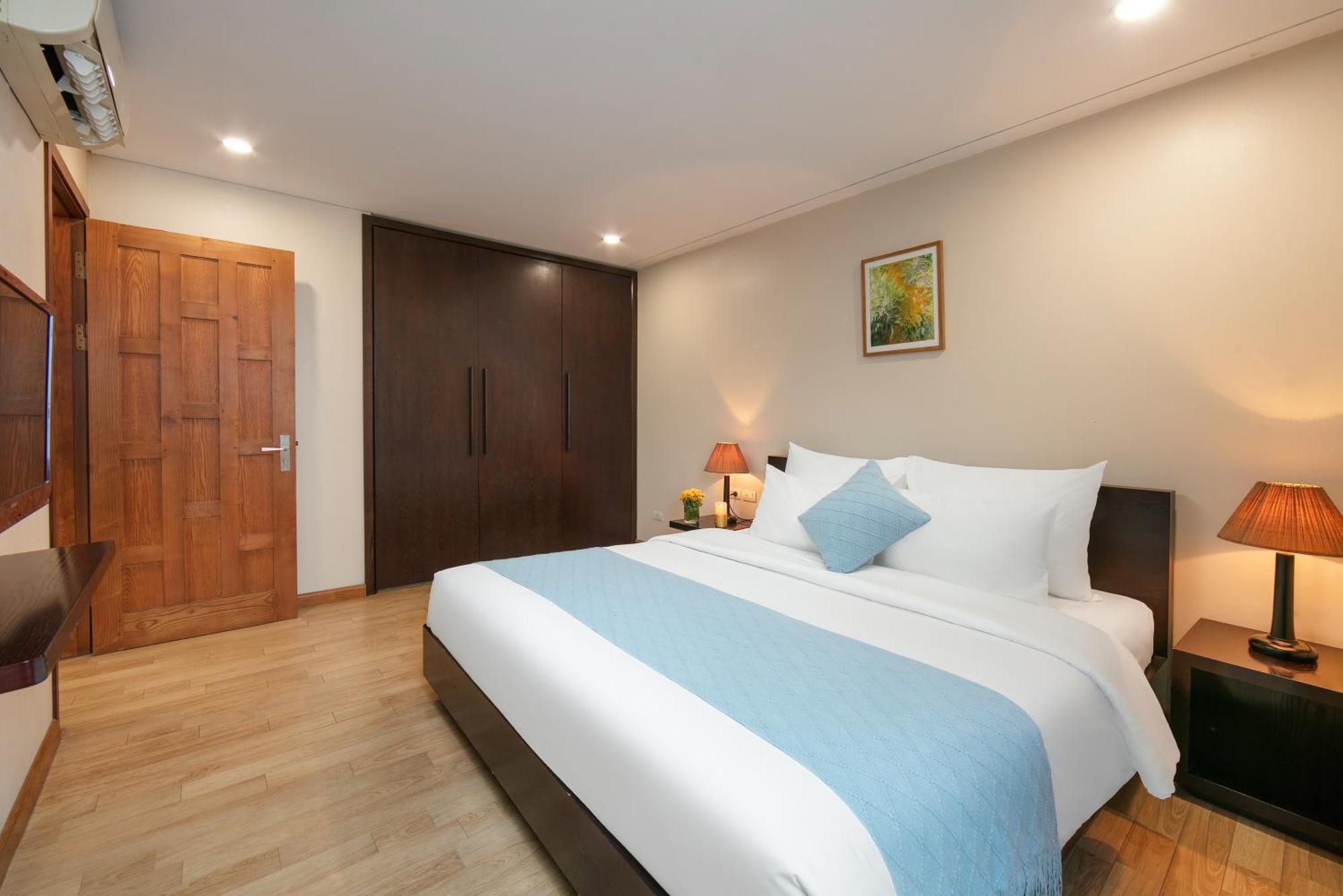 Hb Serviced Apartment - 121B Quan Hoa Ханой Экстерьер фото