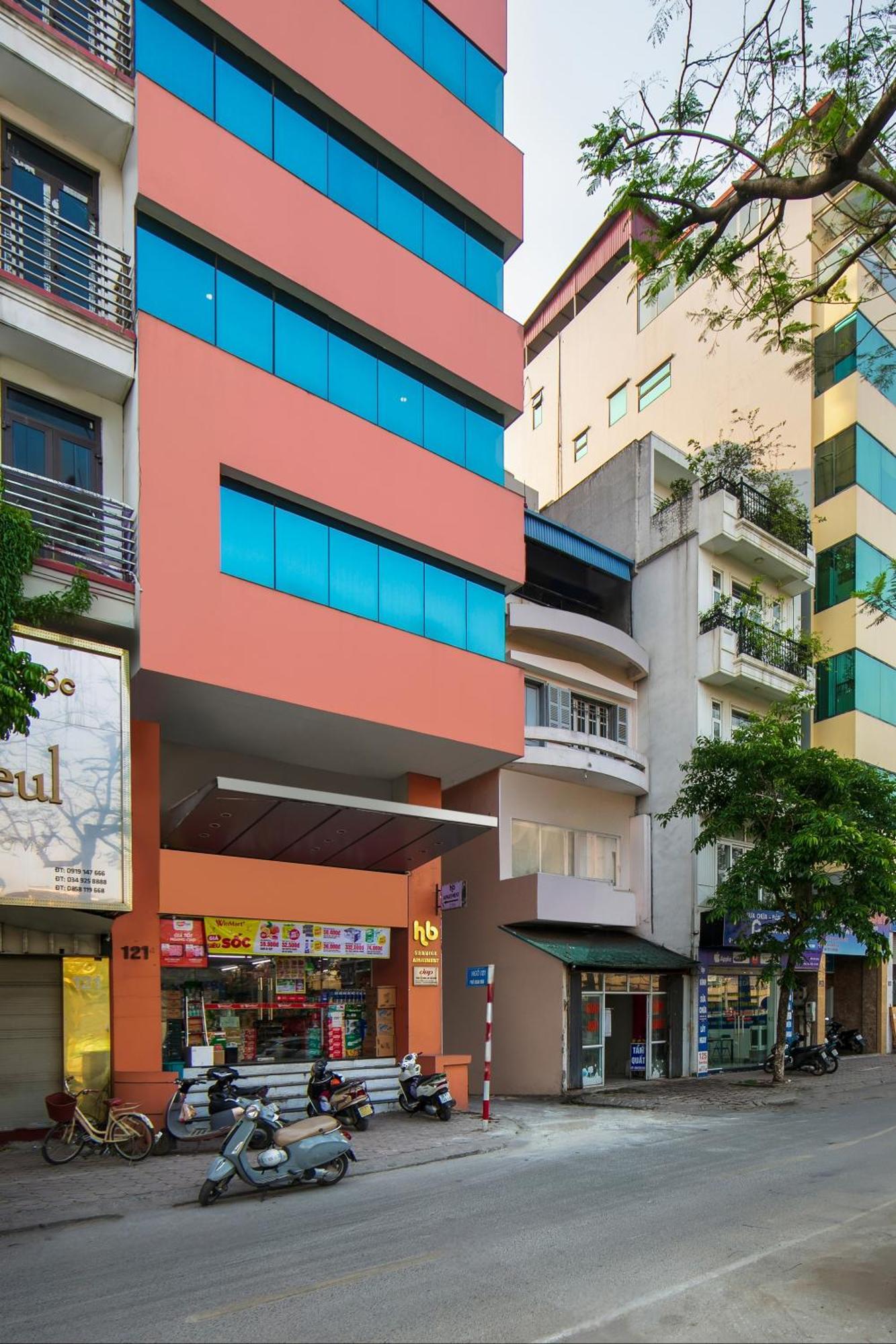 Hb Serviced Apartment - 121B Quan Hoa Ханой Экстерьер фото