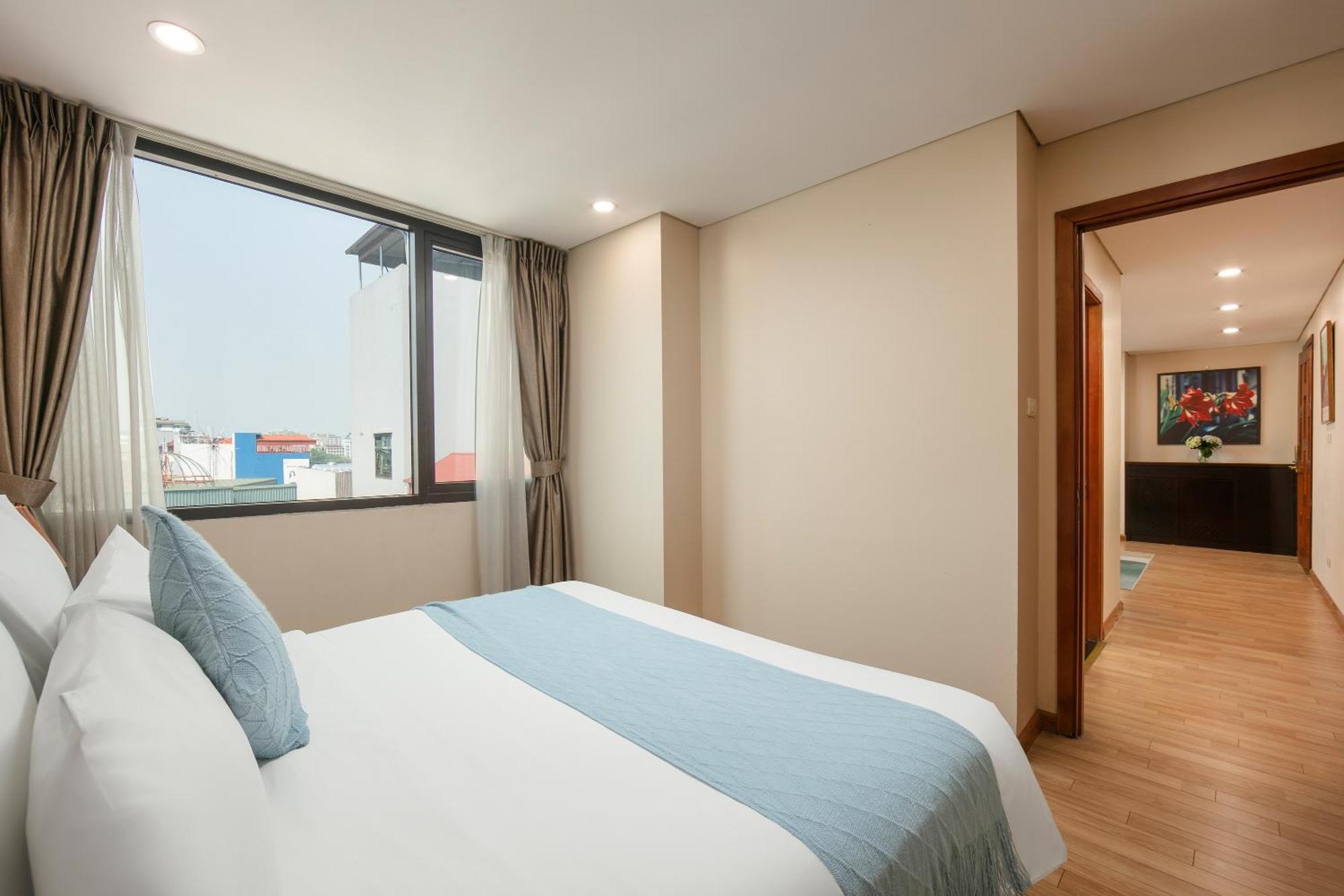 Hb Serviced Apartment - 121B Quan Hoa Ханой Экстерьер фото