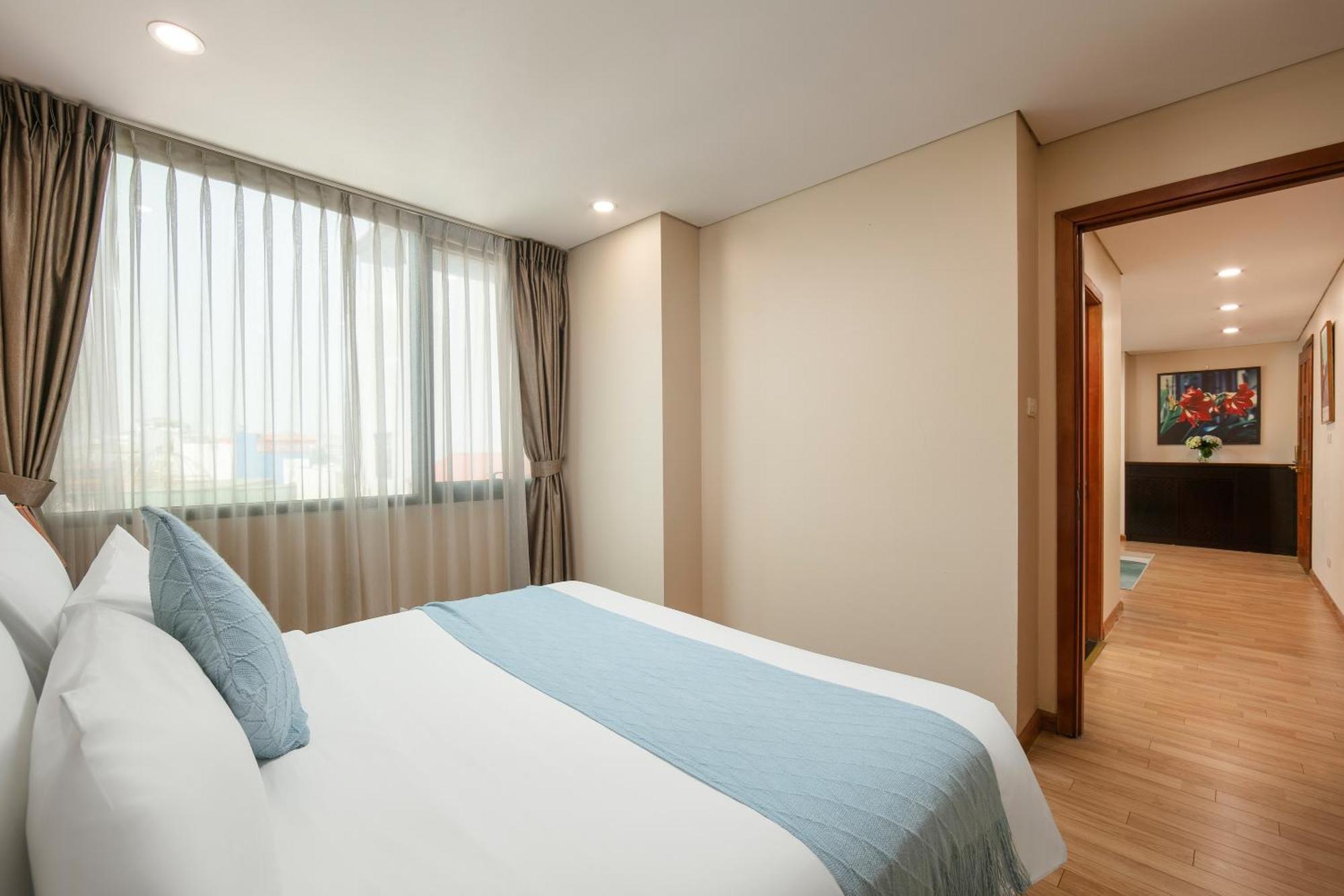 Hb Serviced Apartment - 121B Quan Hoa Ханой Экстерьер фото