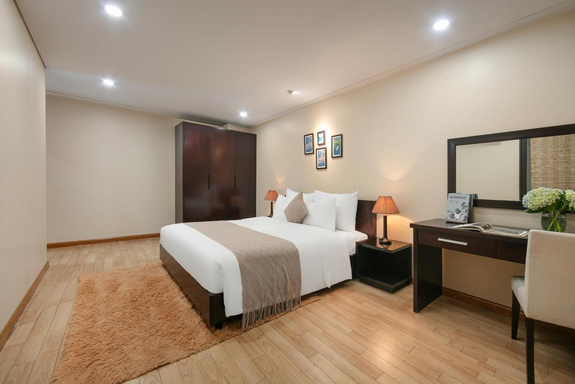 Hb Serviced Apartment - 121B Quan Hoa Ханой Экстерьер фото